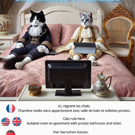 Chez Ramses Et Richelieu Bed & Breakfast โป ภายนอก รูปภาพ