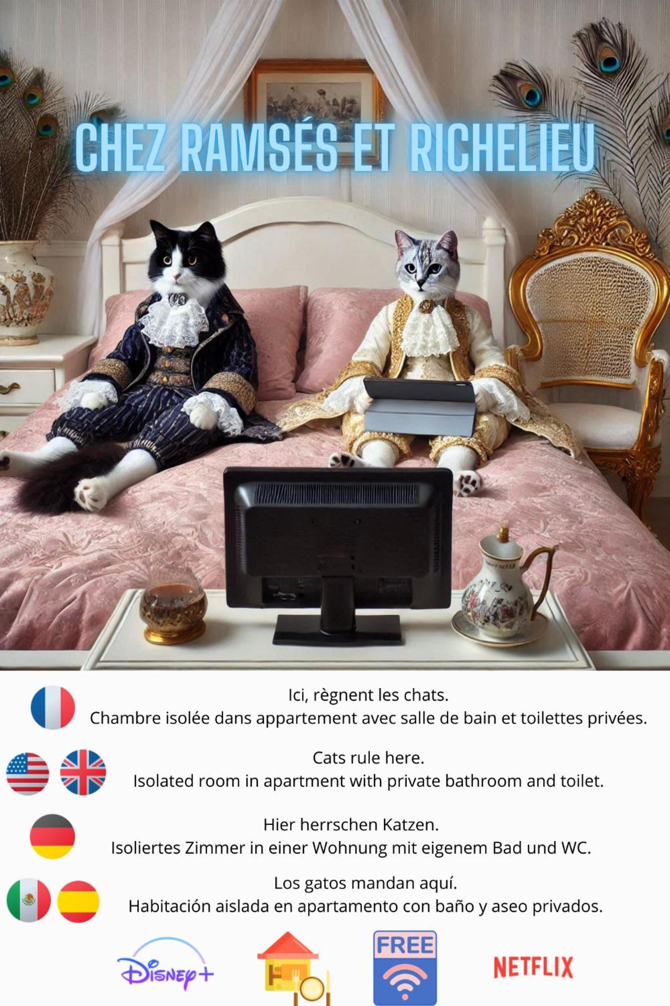 Chez Ramses Et Richelieu Bed & Breakfast โป ภายนอก รูปภาพ